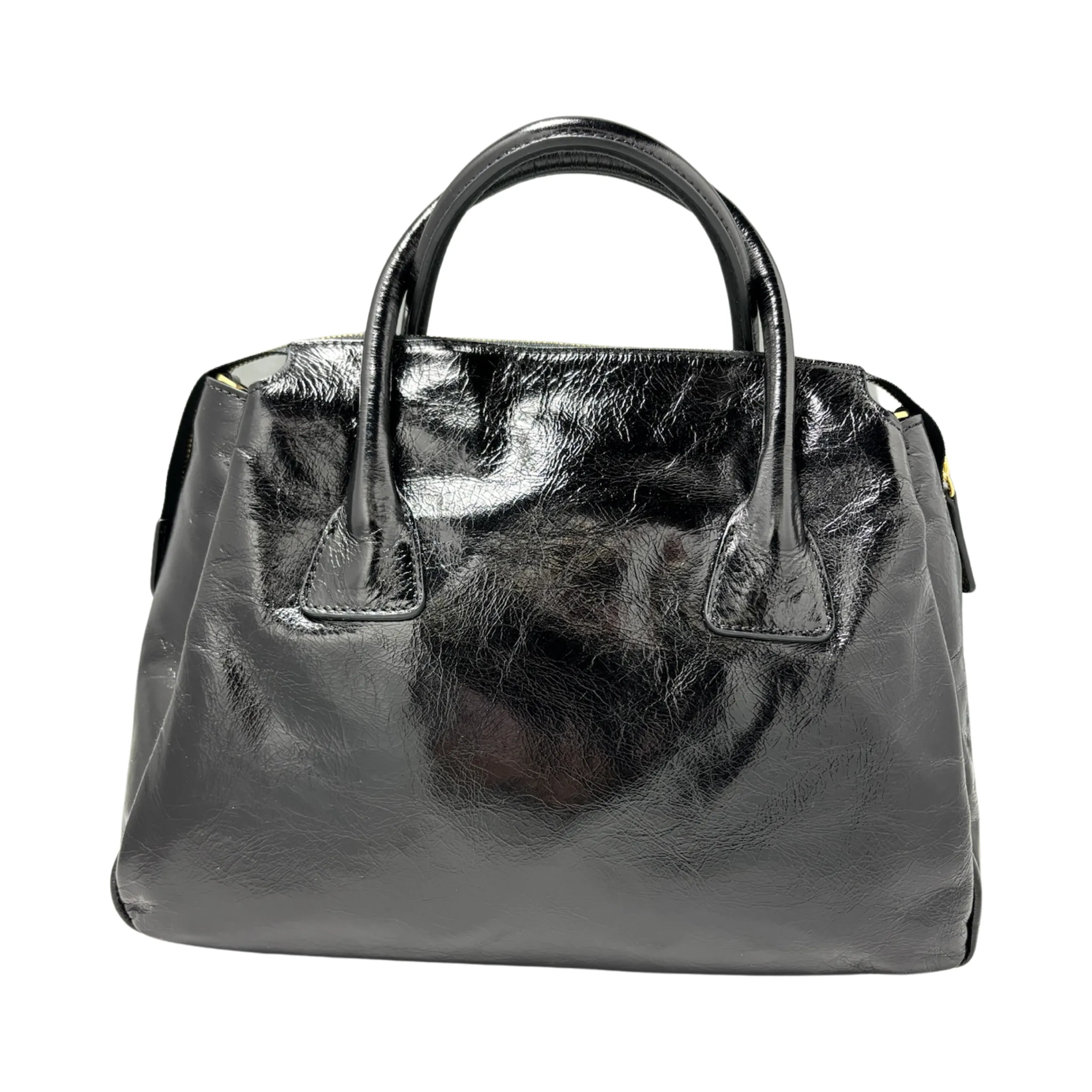 1764617 Black Leather Bag