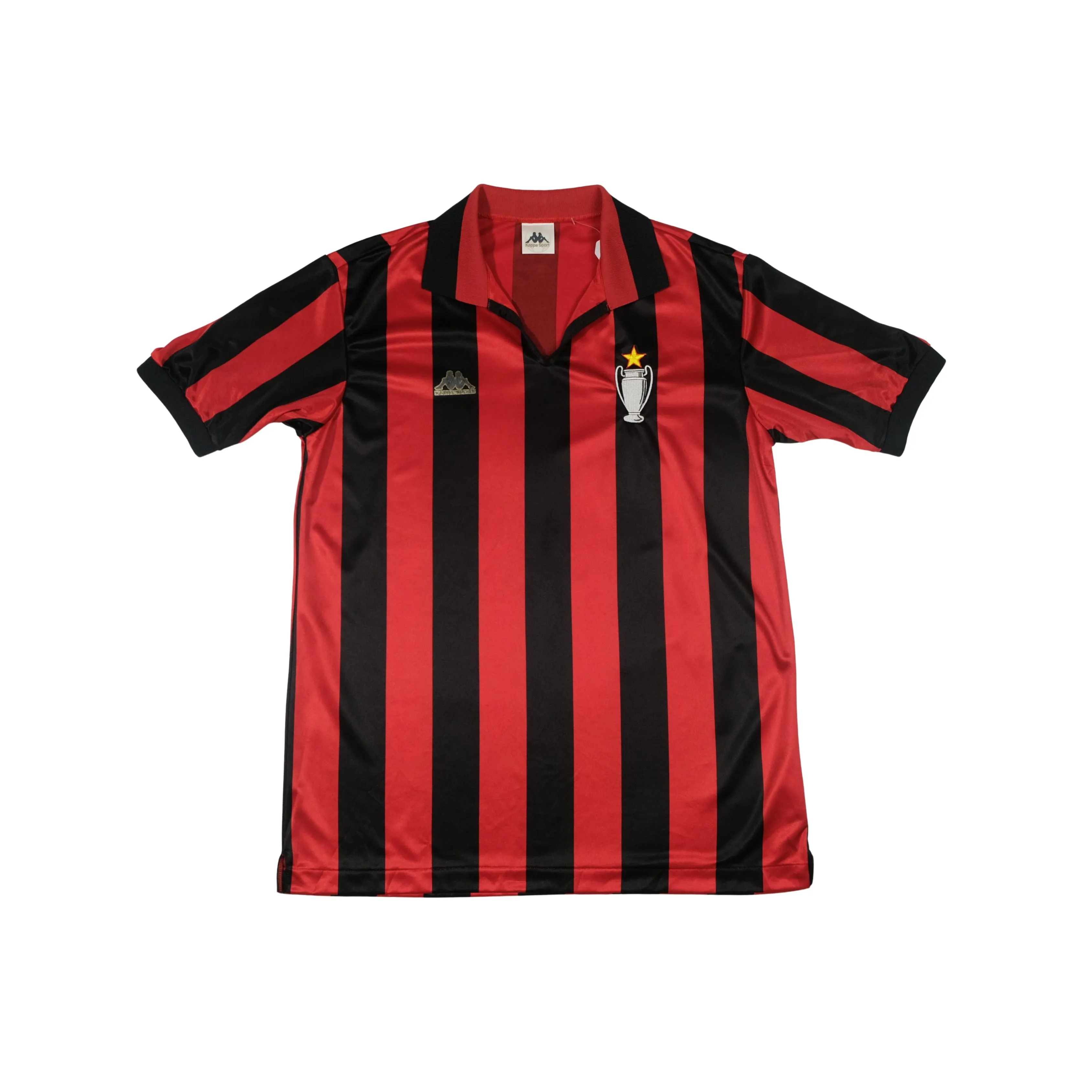 1989/90 AC Milan Home Intercontinental Cup Shirt Kappa (L)