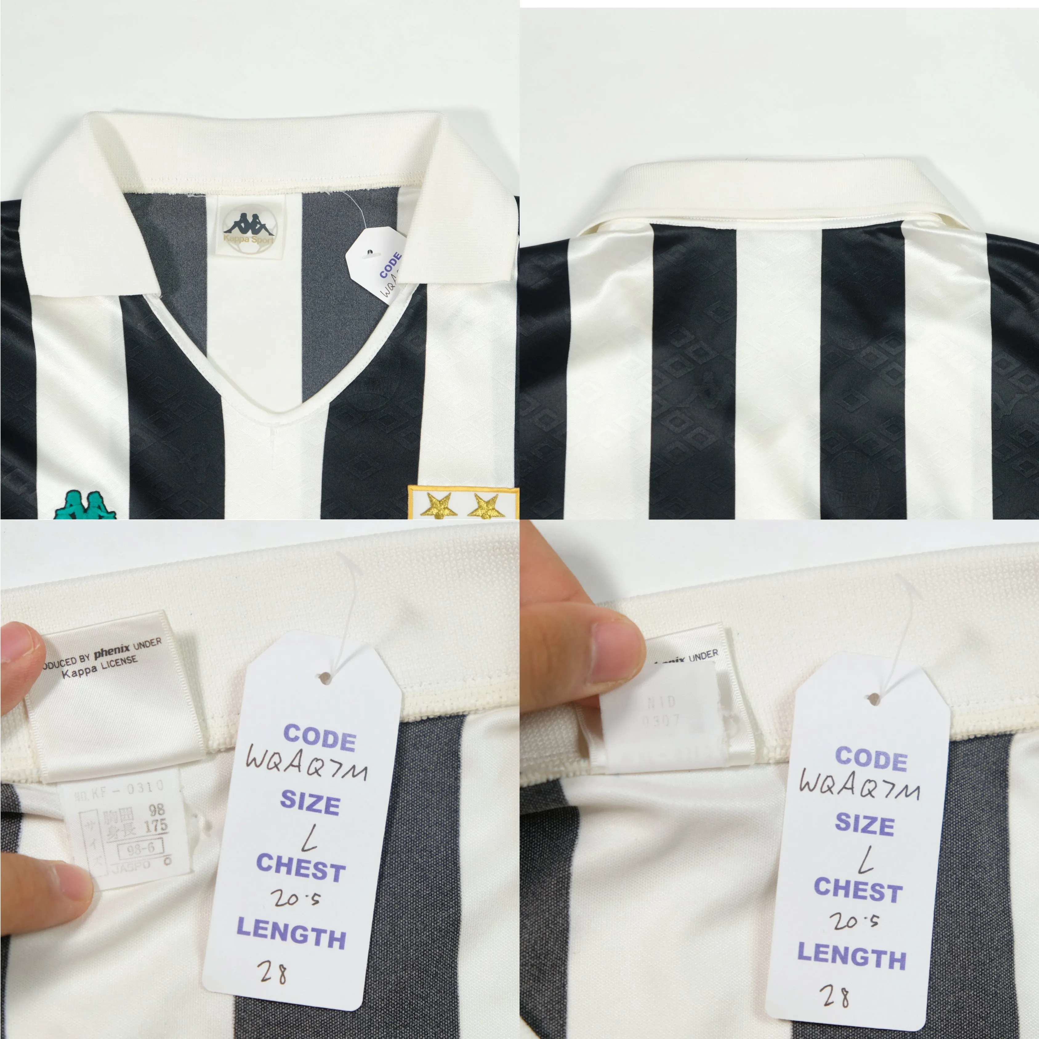 1990/92 Juventus Home Shirt Kappa (M)