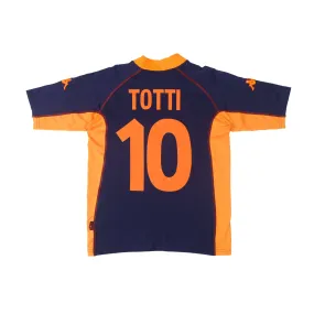 2001/02 Roma Third Shirt Totti Kappa (S)