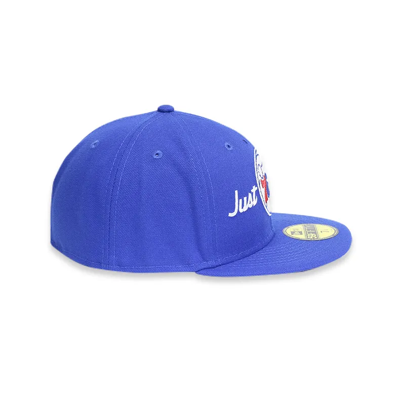 [60229019] x Just Don Philadelphia 76ers Blue 59FIFTY Men's Fitted Hat