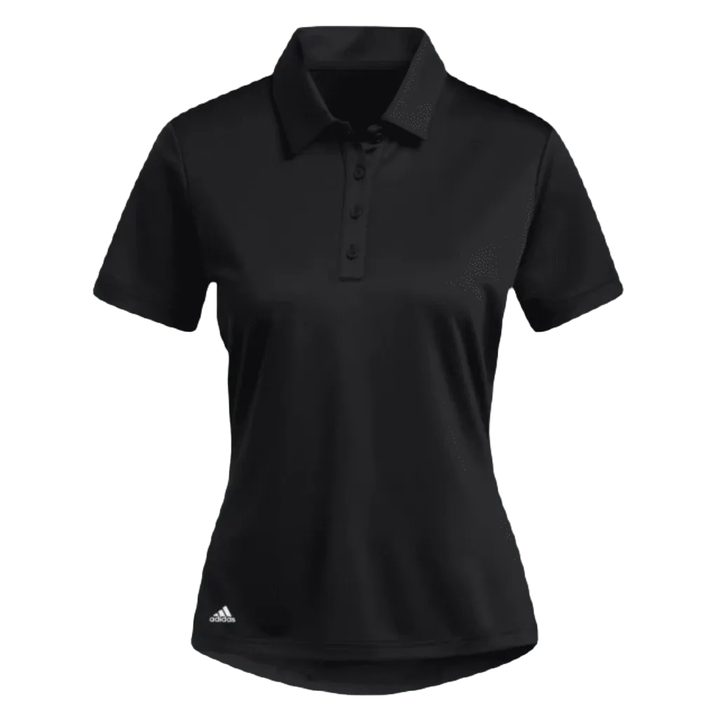 Adidas Ladies Performance Primegreen Polo Shirt - Black