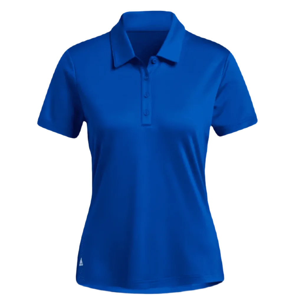 Adidas Ladies Performance Primegreen Polo Shirt - Royal Blue