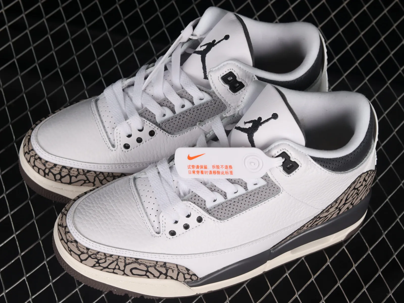 Air Jordan 3 Retro Gray Tone White Black CT8532-169