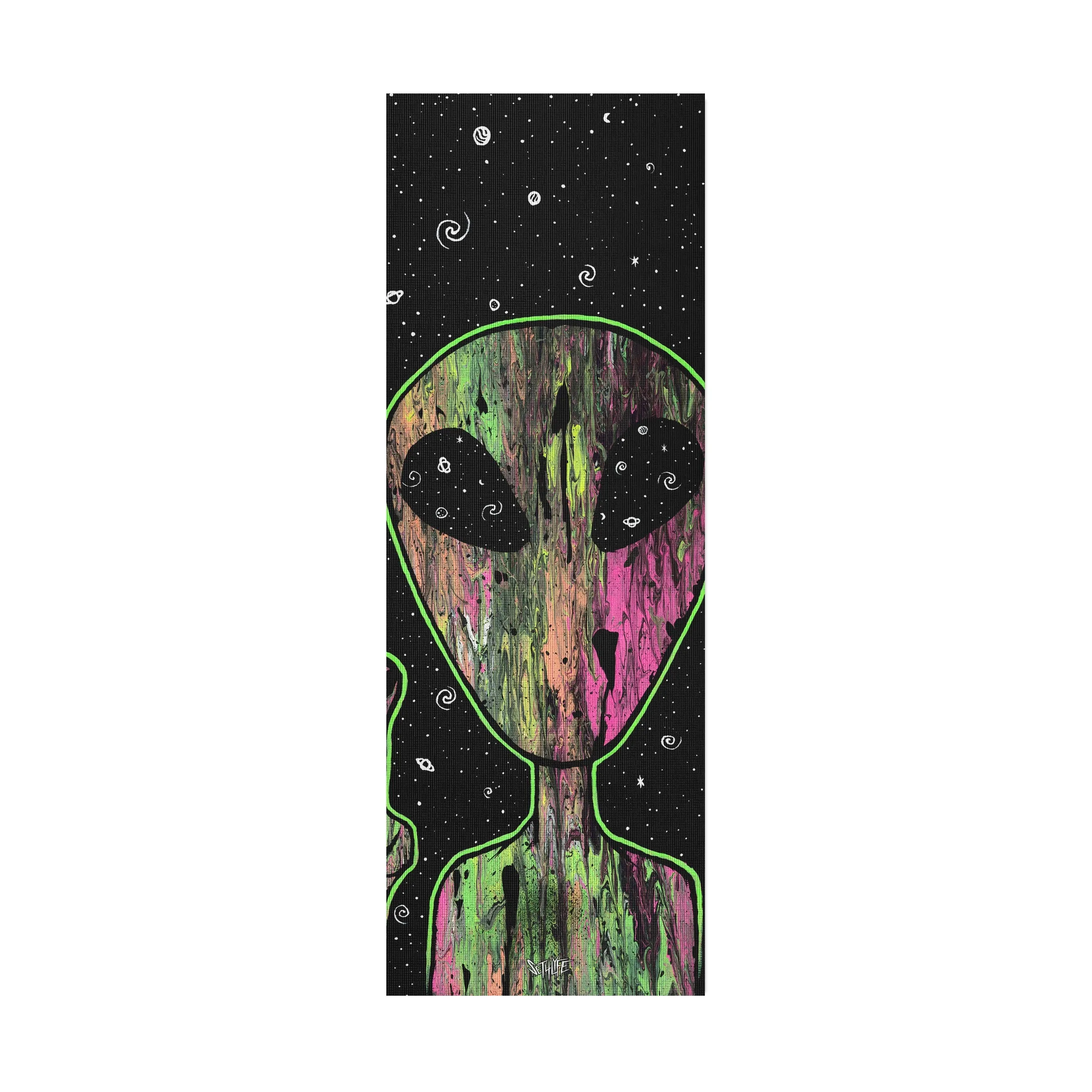 ALIEN SPACE YOGA MAT