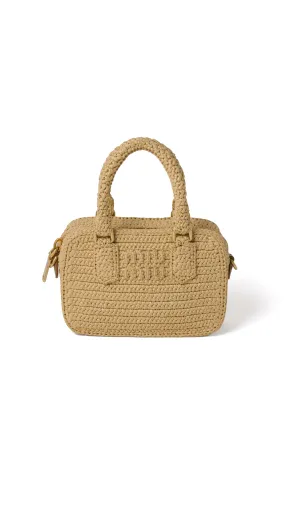 Arcadie Crochet Bag - Natural