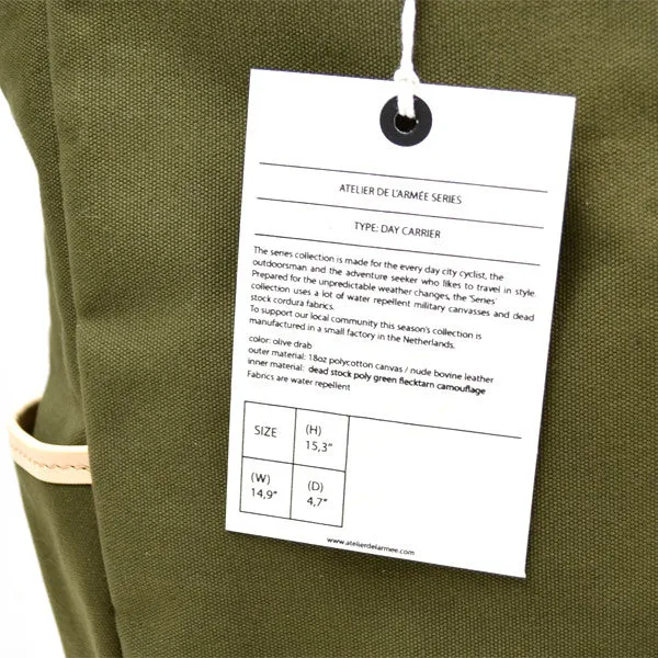 Atelier de l'Armée - Day Carrier - Olive Drab