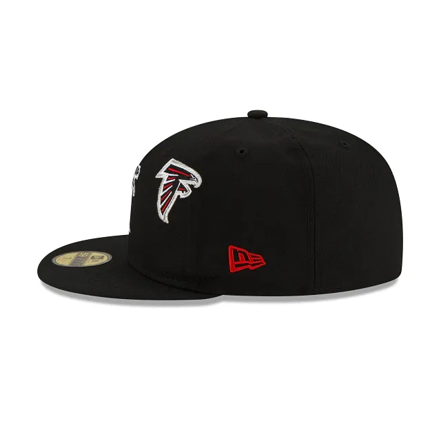 Atlanta Falcons Black NFL 59FIFTY Fitted Hat - Shop Now