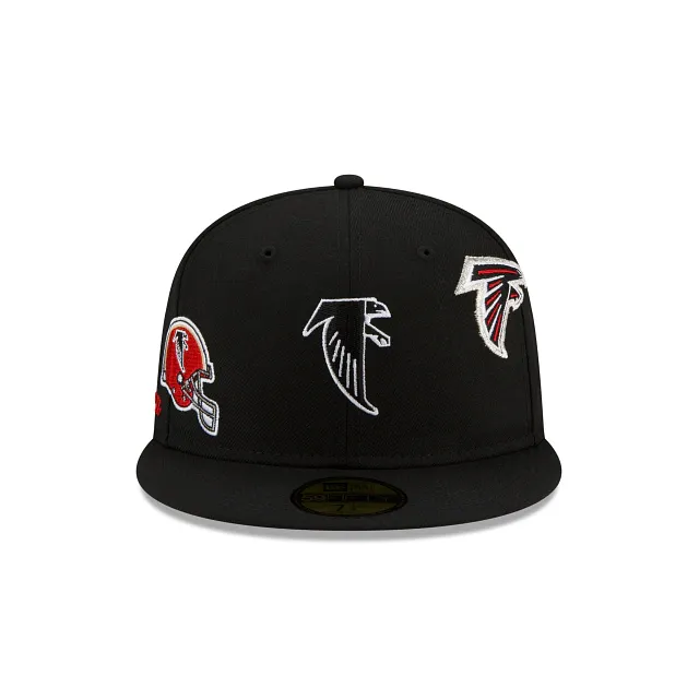 Atlanta Falcons Black NFL 59FIFTY Fitted Hat - Shop Now