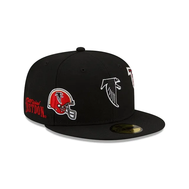 Atlanta Falcons Black NFL 59FIFTY Fitted Hat - Shop Now