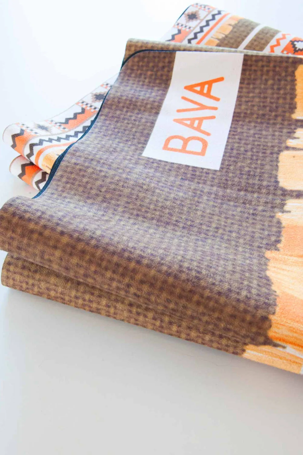 BAYA Yoga Mat Kente -> Colorful BAYA Yoga Mat for a Stylish Practice