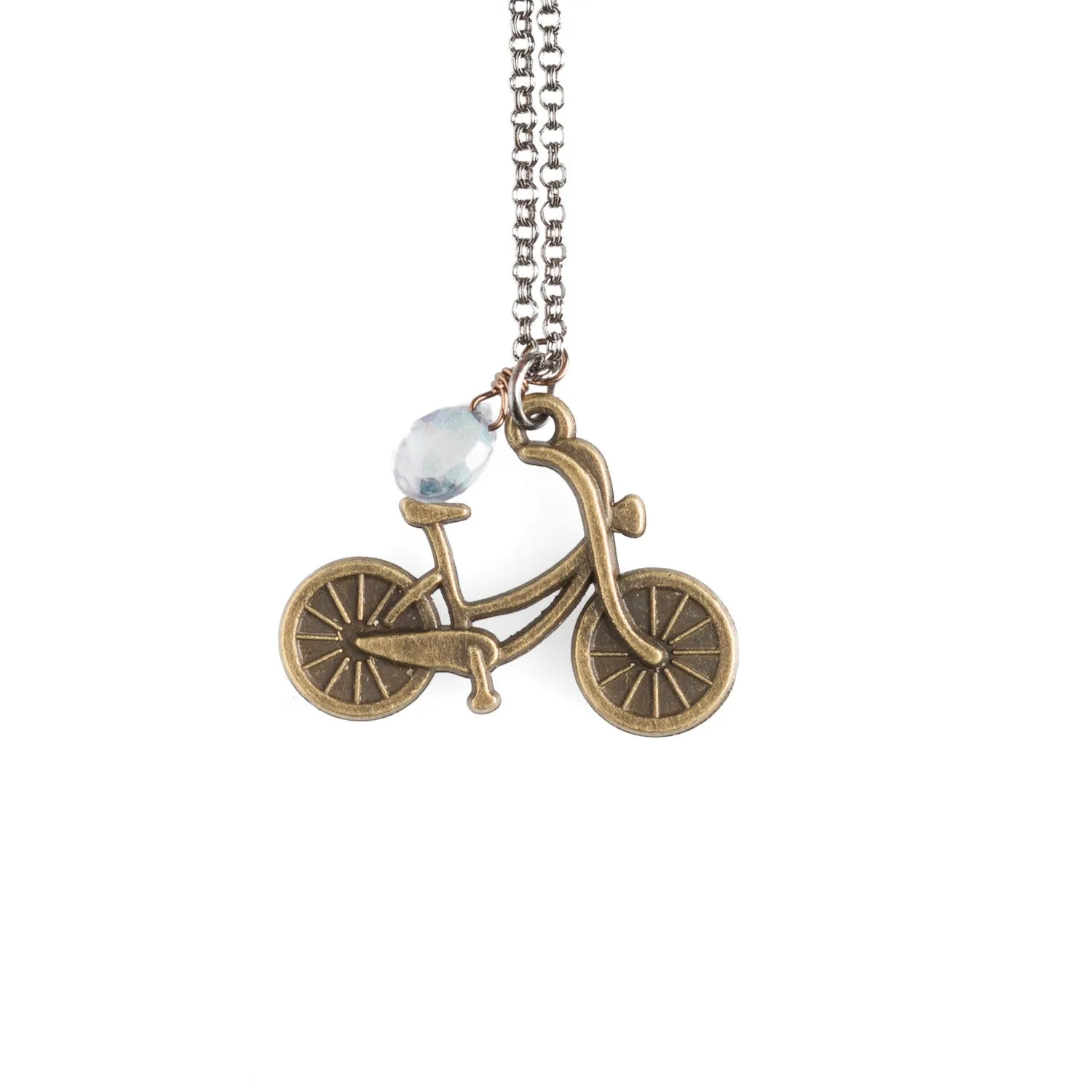 Betsy Bicycle Necklace