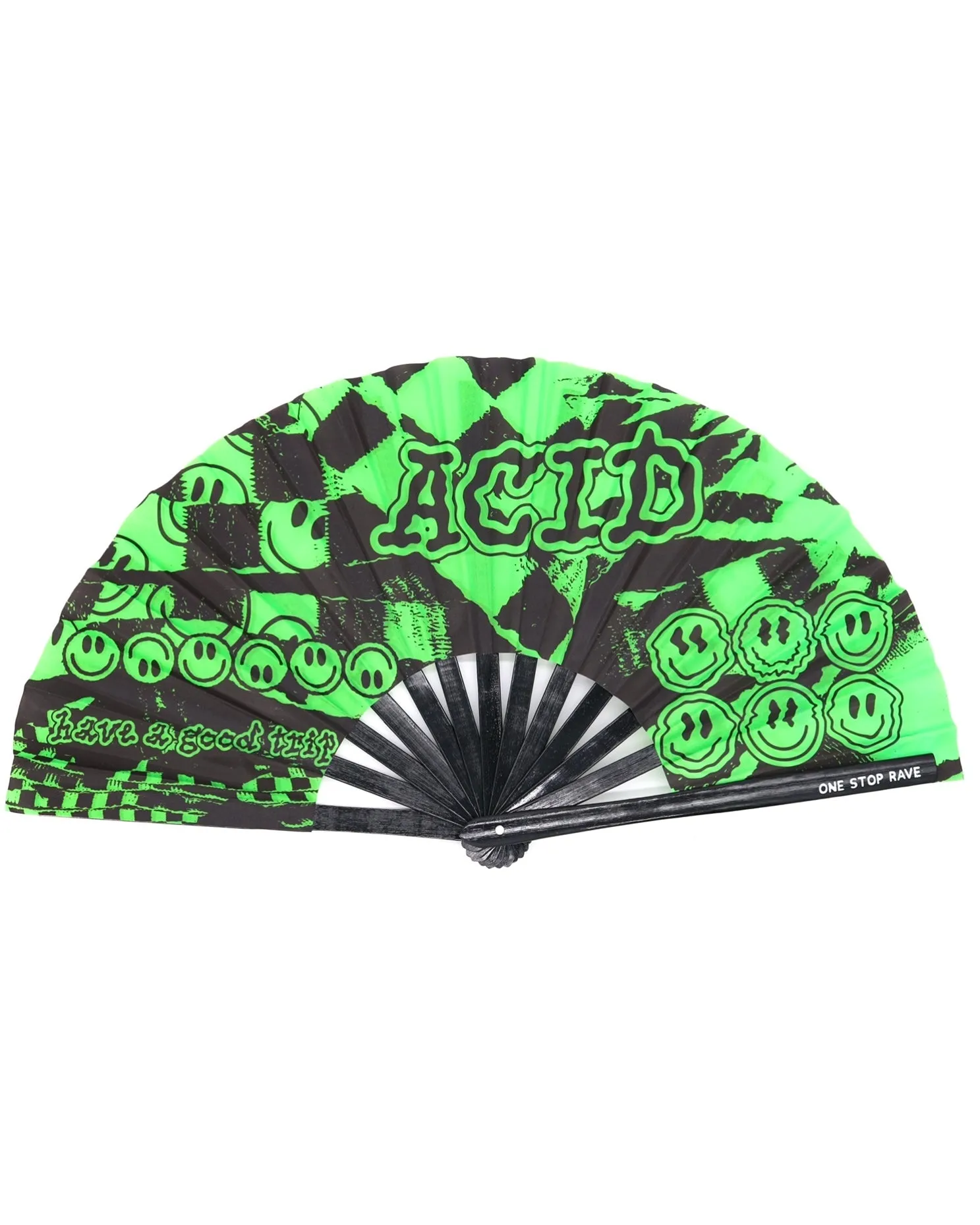 Bicycle Day Hand Fan