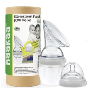 Breast Pump and Baby Bottle Top Set- All