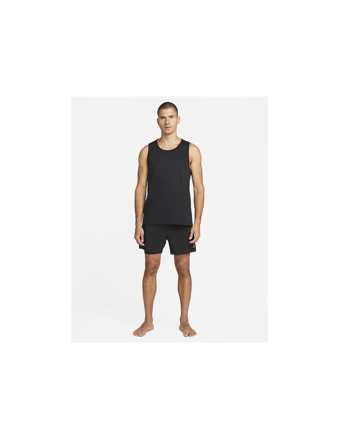 Camiseta de yoga Nike Dri-FIT Hombre Black