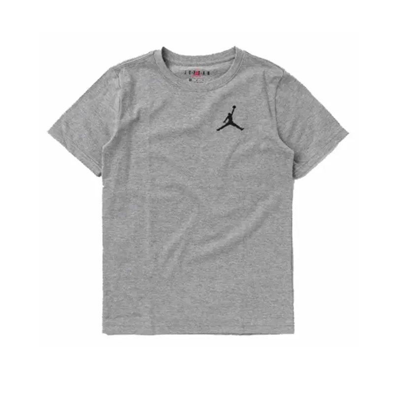 CAMISETA JORDAN JUMPMAN AIR EMBROIDERED GRIS (JUNIOR)