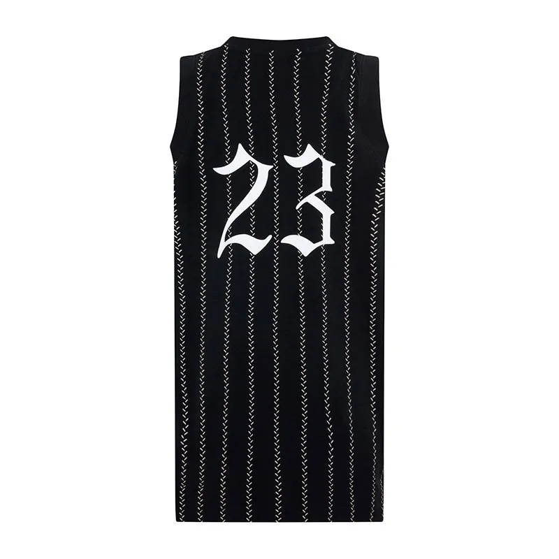 CAMISETA JORDAN TANK TOP MVP 23 NEGRA (JUNIOR)