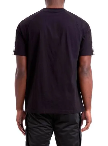 camiseta kappa coen negro hombre