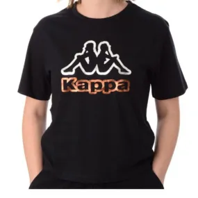 CAMISETA MUJER KAPPA LOGO FALELLA. Black 381R3UW