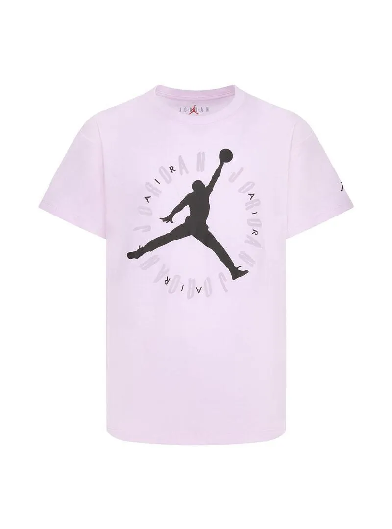 Camiseta Niña Jordan Basic Rosa