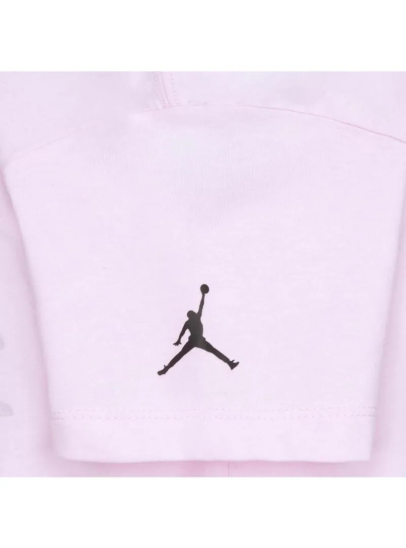 Camiseta Niña Jordan Basic Rosa