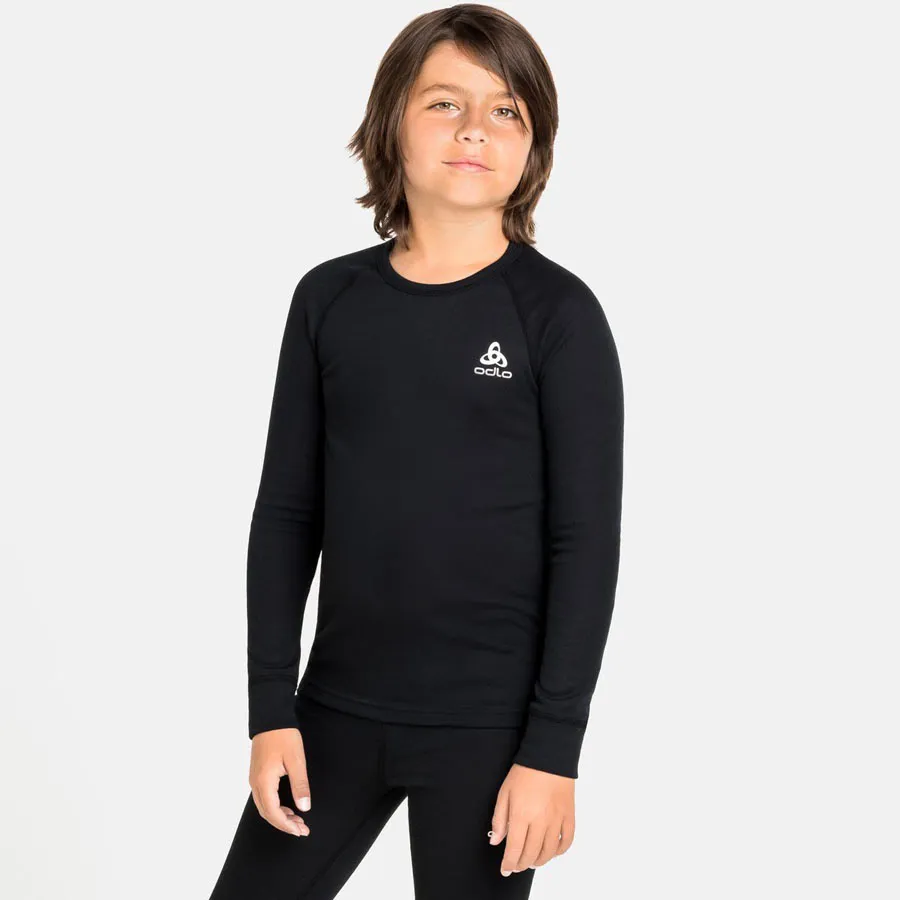 Camiseta odlo Active Warm Eco Kids Bl Top Crew Neck Kids