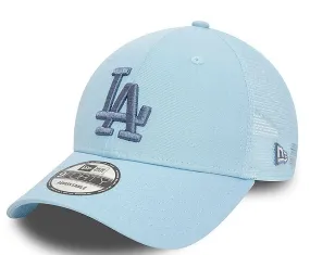 cap New Era 9FO Home Field Trucker MLB Los Angeles Dodgers - Pastel Blue/Faded Blue - men´s