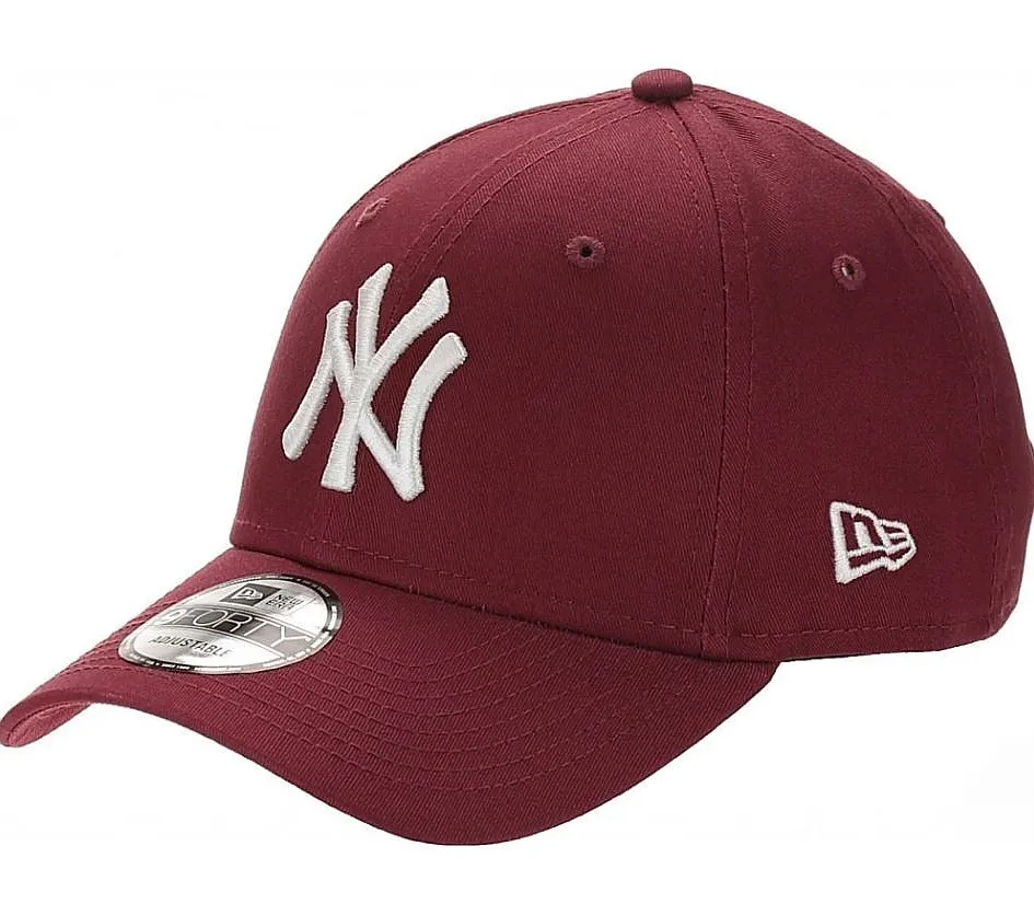 cap New Era 9T Nos League Essential New York Yankees - Cardinal/White - men´s