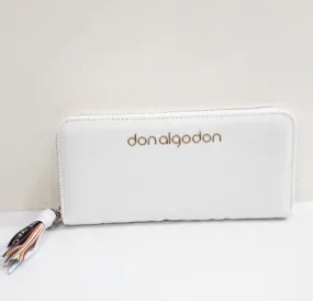 cartera don algodÓn blanca