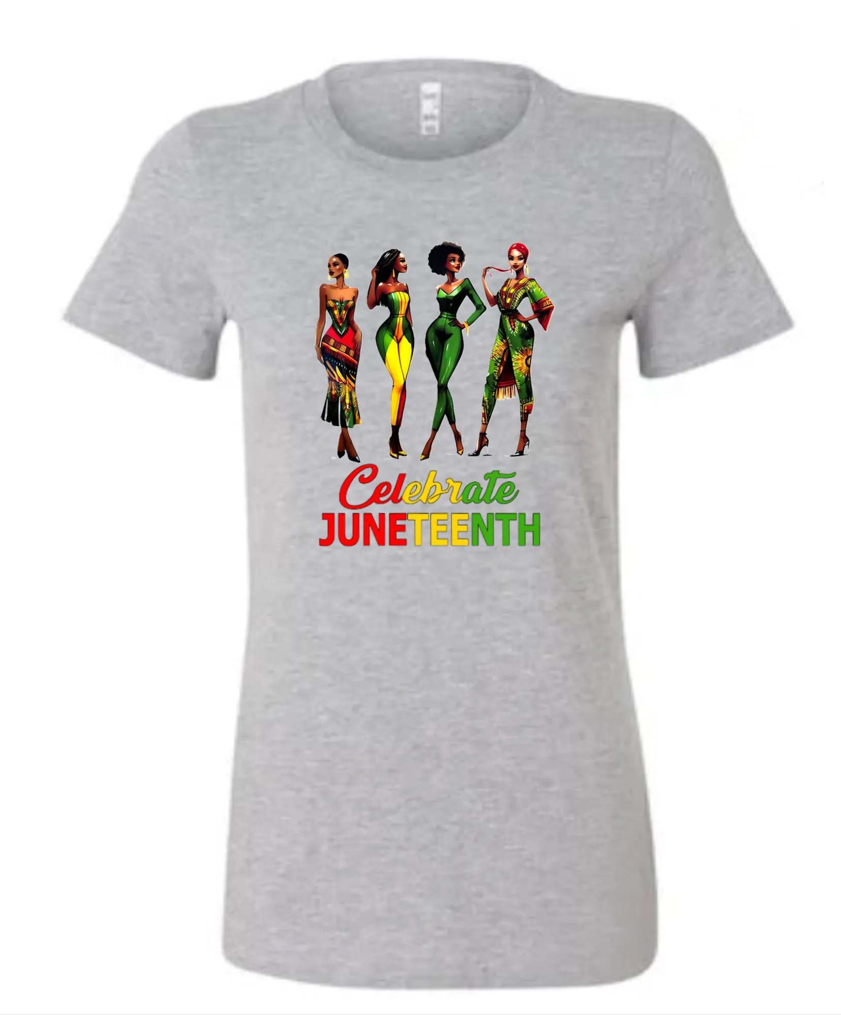 Celebrate Juneteenth Divas T-Shirt