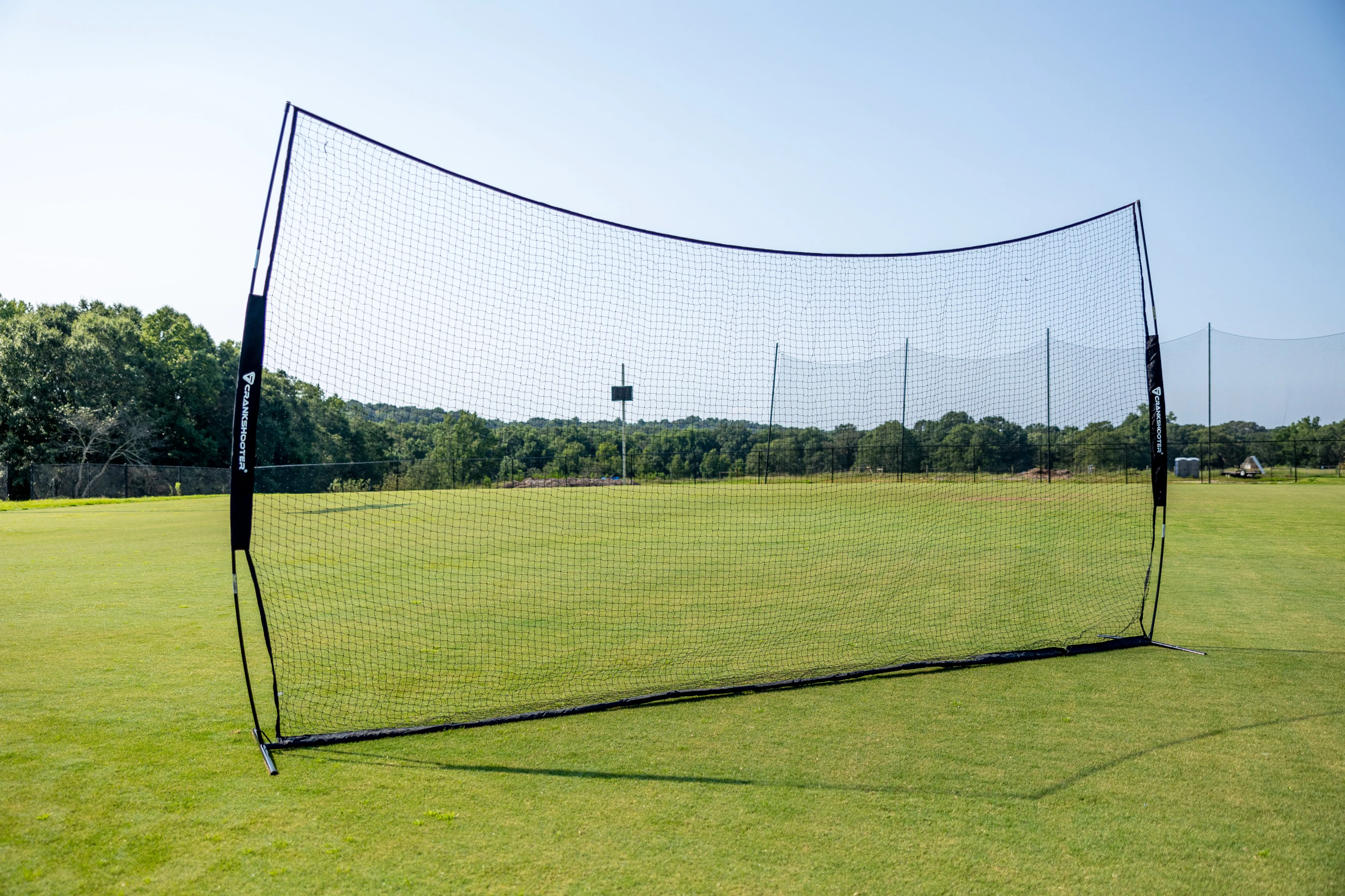 Christmas in July! - 25% OFF! - Pop-Up Backstop 21' x 11' by Crankshooter - Sale Ends 7/31 @ Midnight - FREE SHIPPING