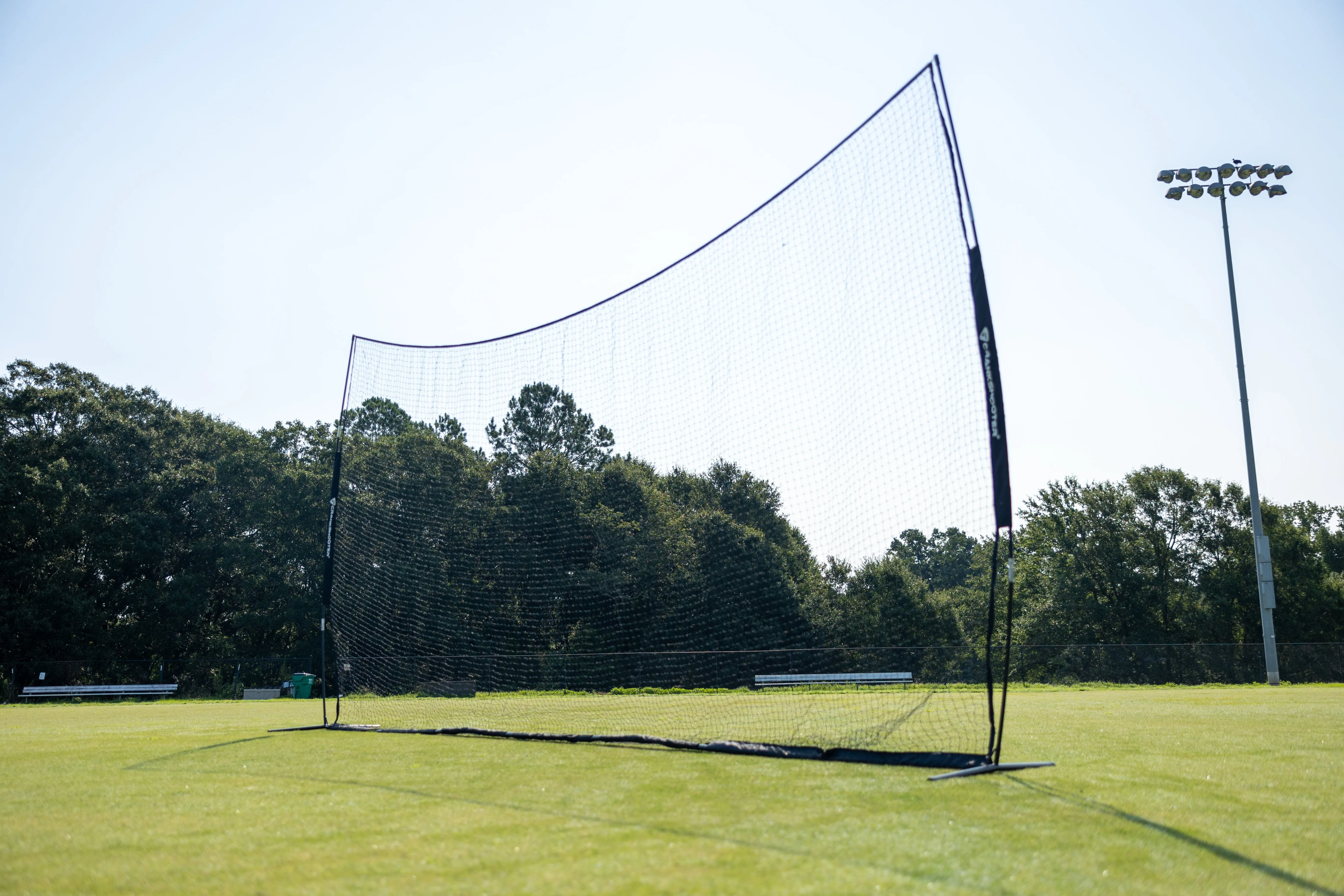 Christmas in July! - 25% OFF! - Pop-Up Backstop 21' x 11' by Crankshooter - Sale Ends 7/31 @ Midnight - FREE SHIPPING