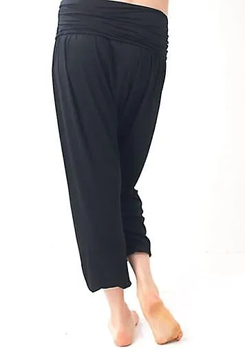 Comfort Flow Yoga Pants - Black, Harem