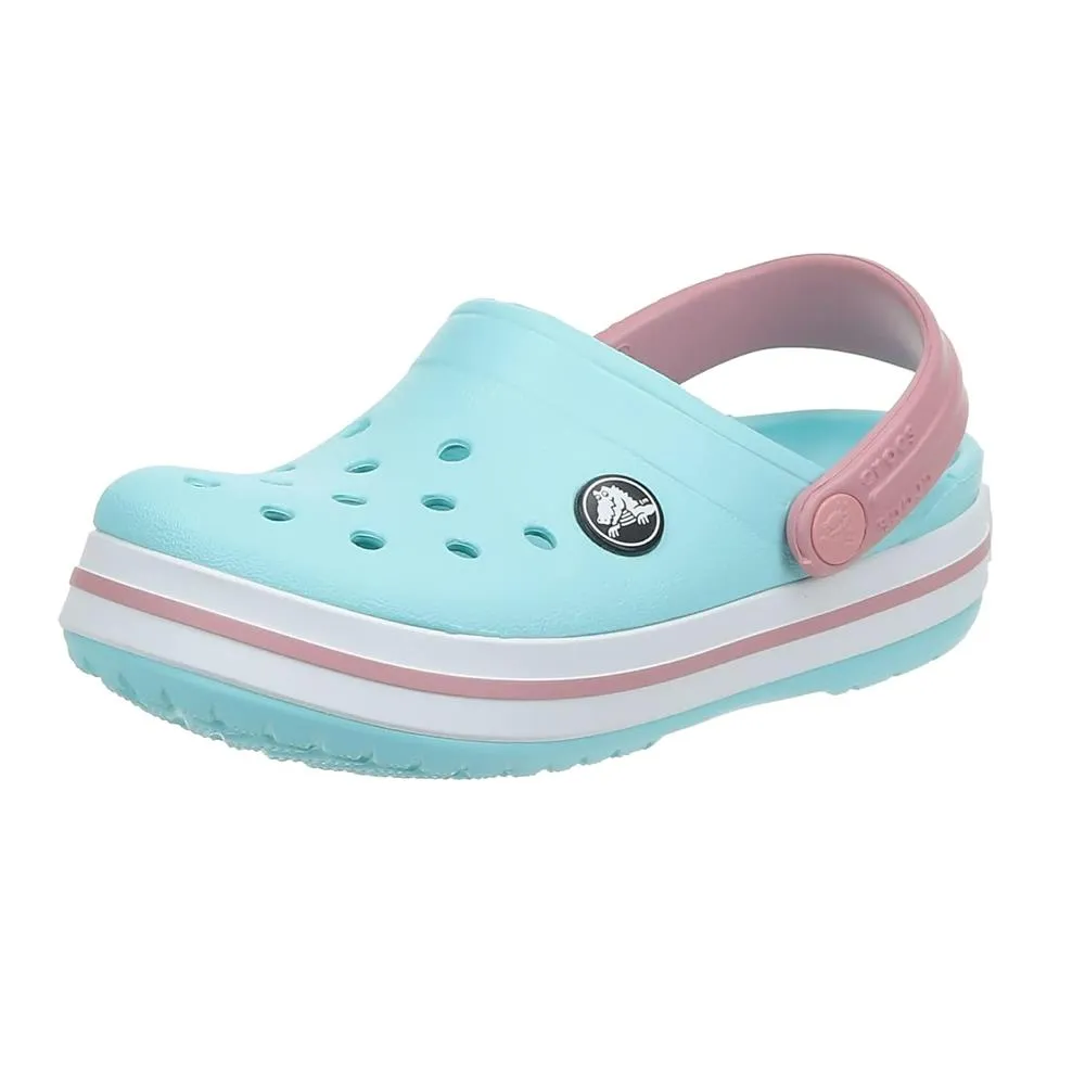 crocs clogs kids - CROCBAND KIDS ice blue-wht