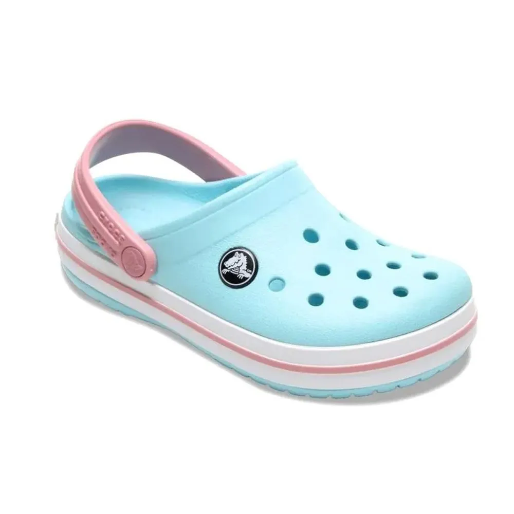 crocs clogs kids - CROCBAND KIDS ice blue-wht