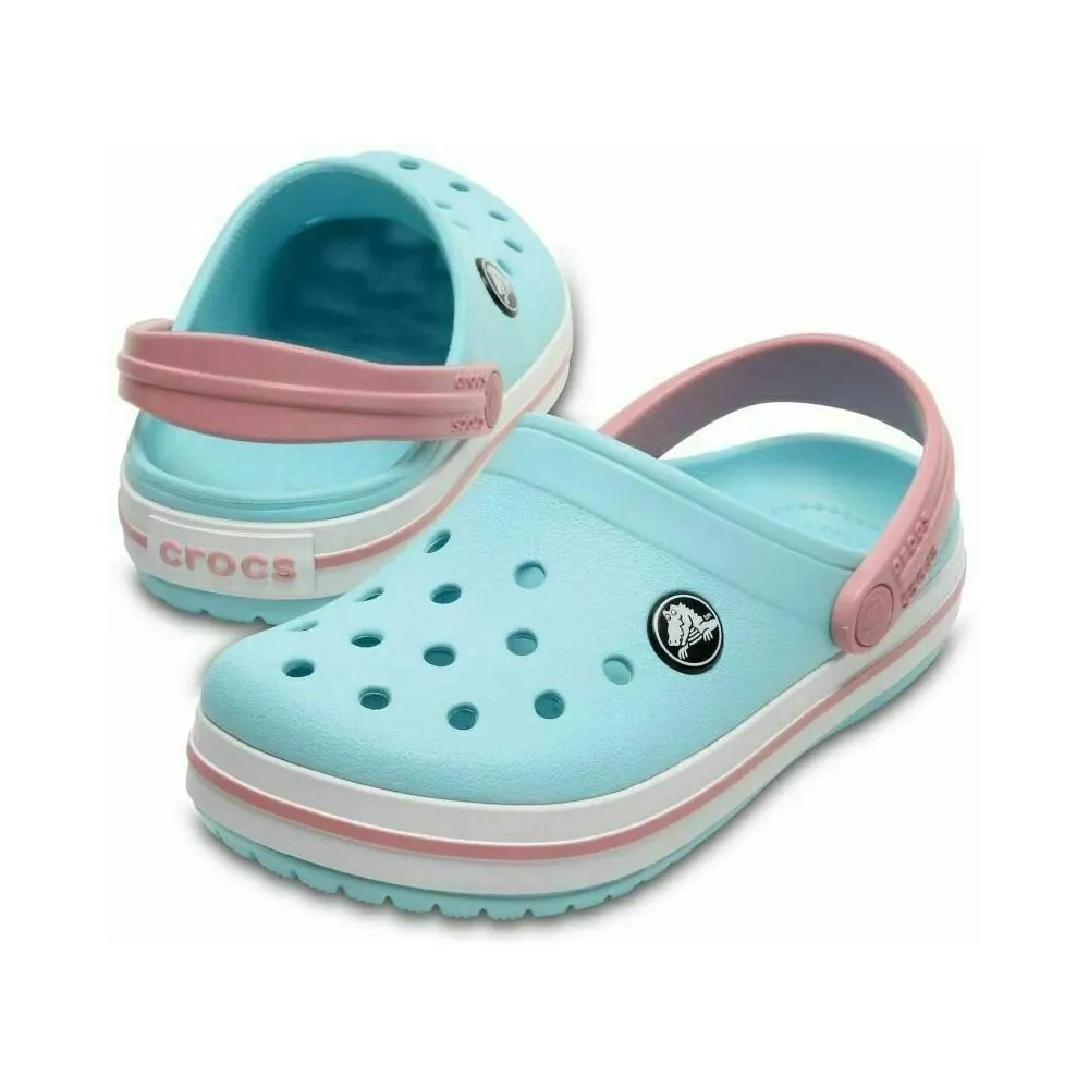 crocs clogs kids - CROCBAND KIDS ice blue-wht