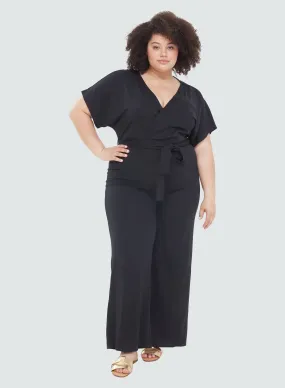 Dex Plus Size Wrap Jumpsuit 2172858