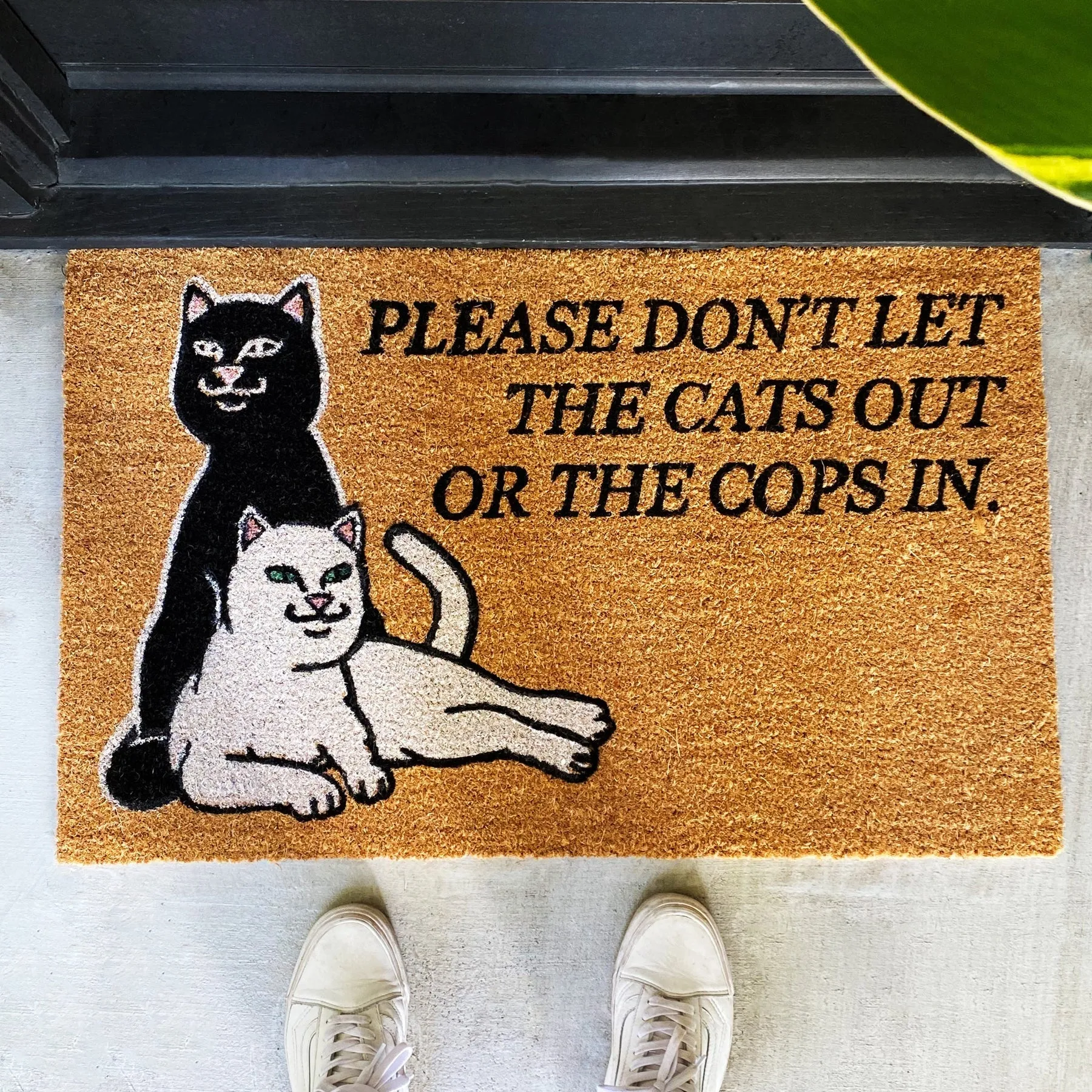 Don't Let The Cops In Rug