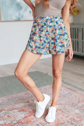 Golden Sun Floral Shorts