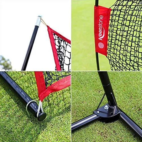 Golf Practice Net with Tri Turf Hitting Mat - Golf Driving Net & Mat