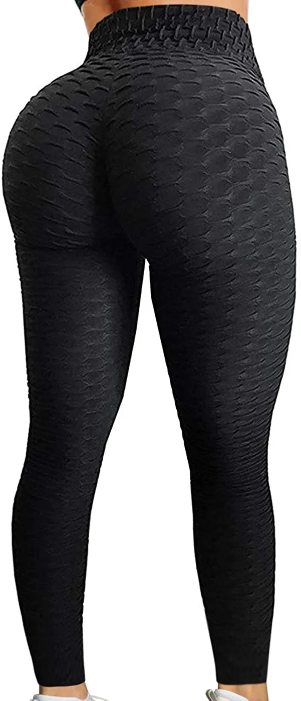 High-End Women's Booty Enhancing Scrunch Yoga Leggings