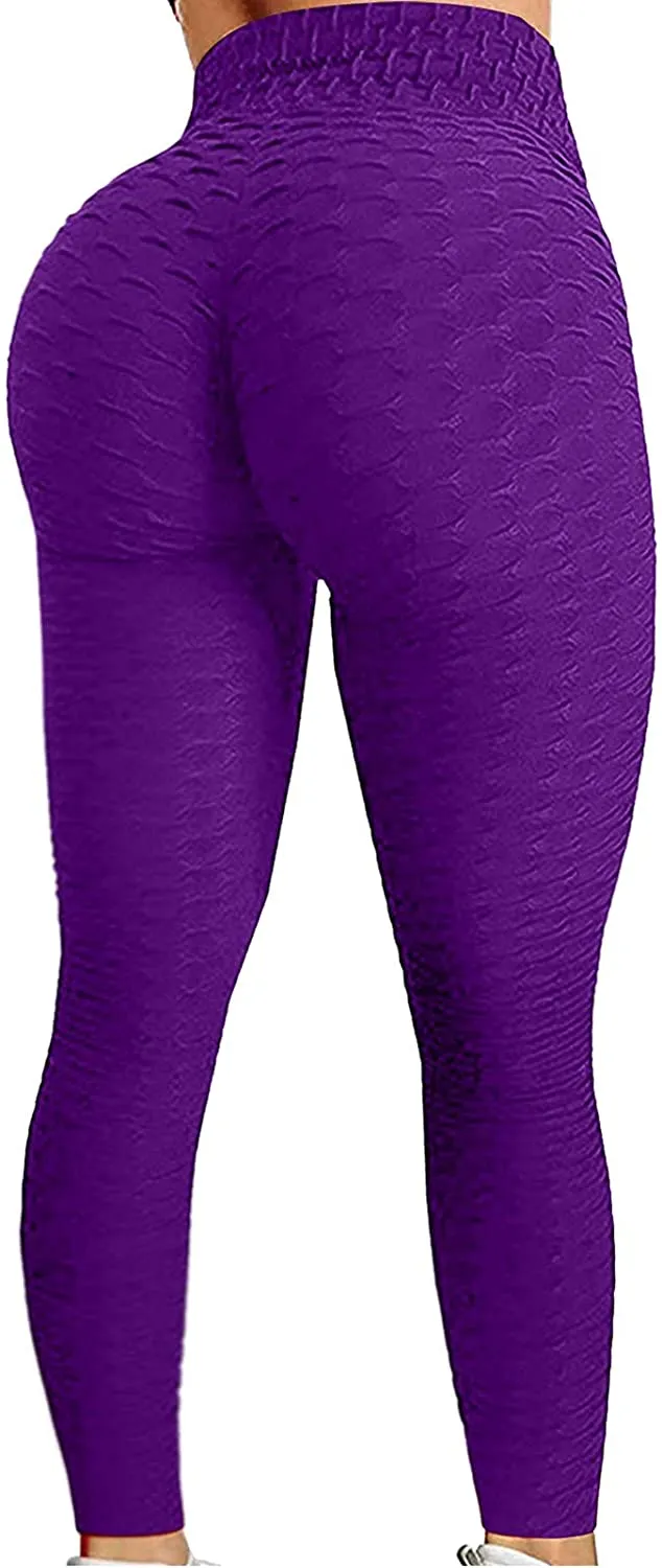 High-End Women's Booty Enhancing Scrunch Yoga Leggings