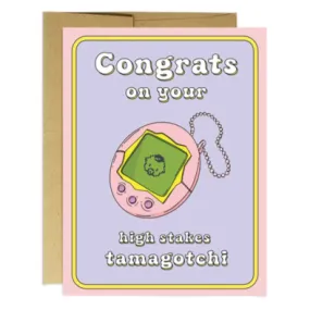 High Stakes Baby New Baby Card by Party Mountian Paper