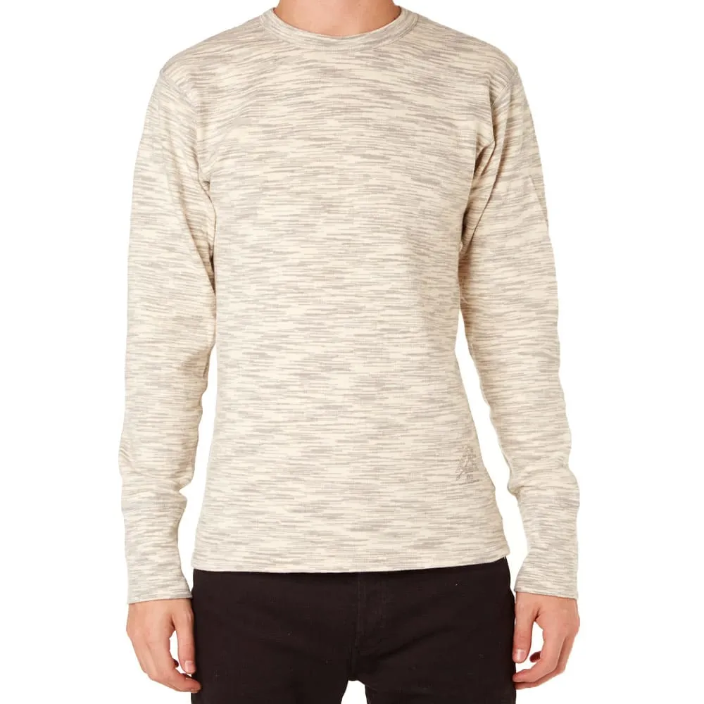 Homespun Long Sleeve Camp TeeGrey