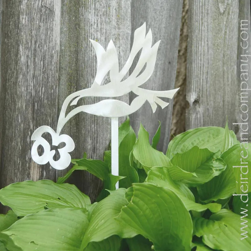 Hummingbird Plant Stakes and Garden Art