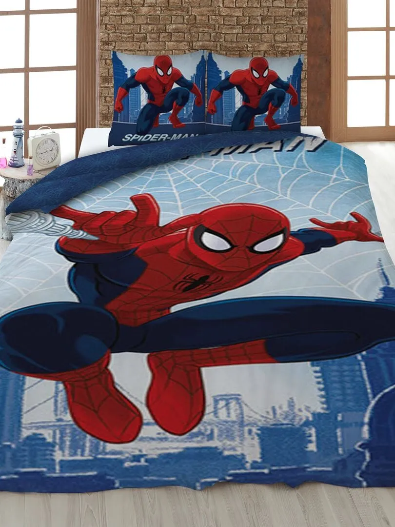 Juego de cama 'Spider-Man' - Individual - AZUL