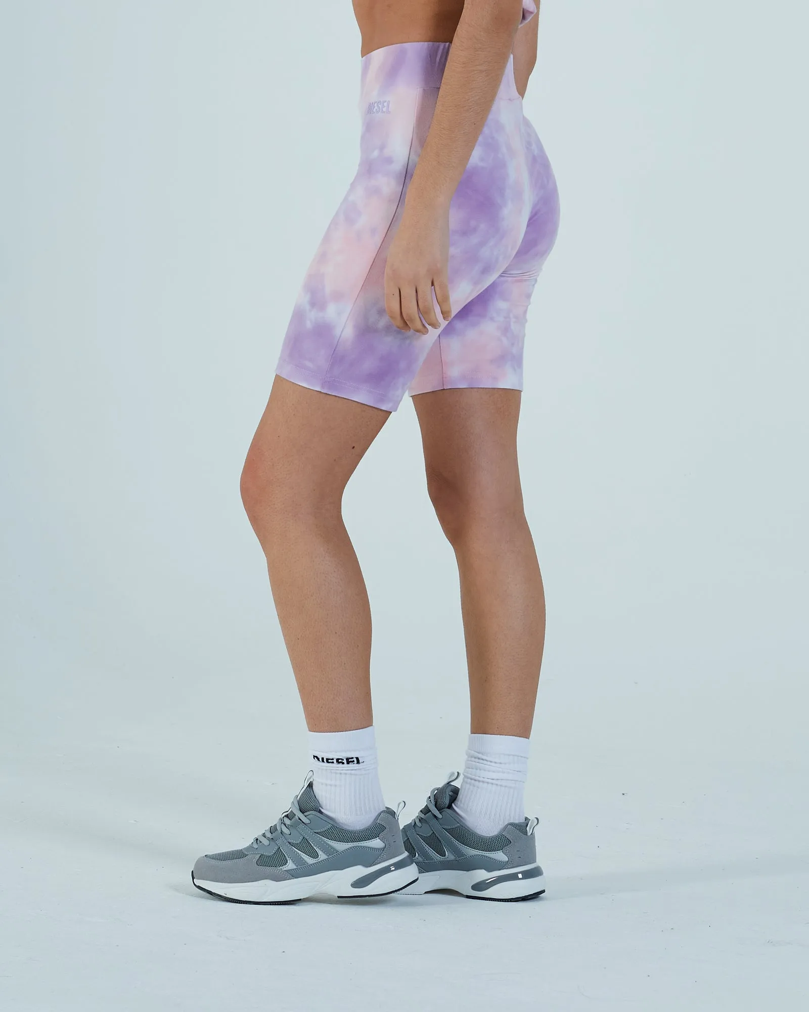 June Bicycle Short Pink/Purple Tie Dye