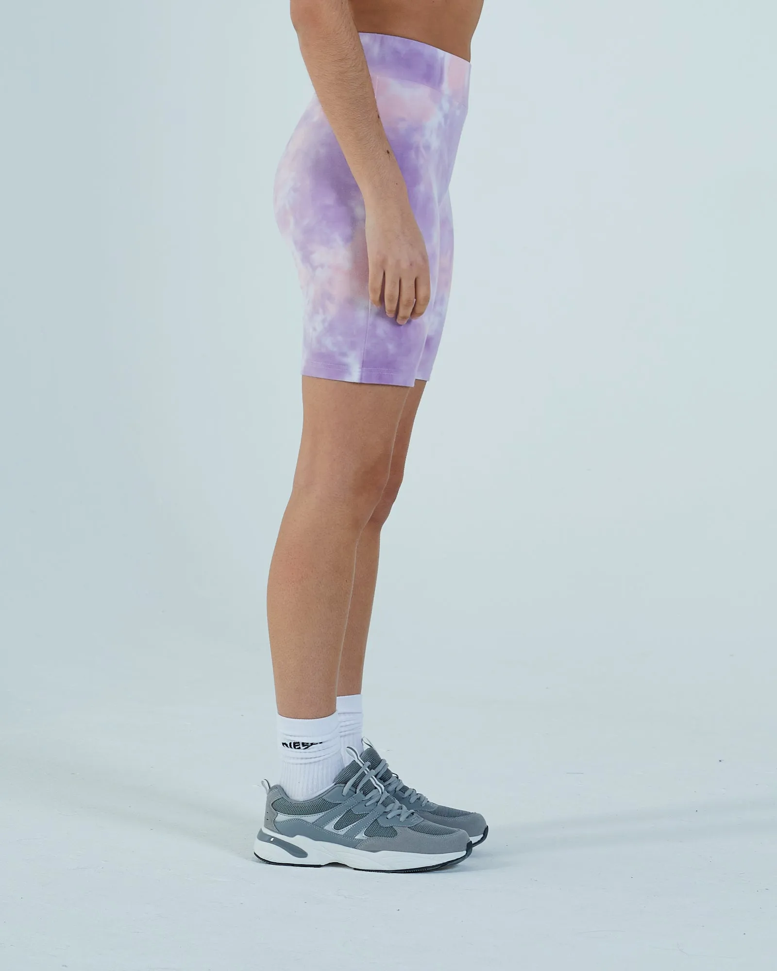 June Bicycle Short Pink/Purple Tie Dye