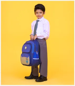 KA0016-BLUE-School Bag For Girls