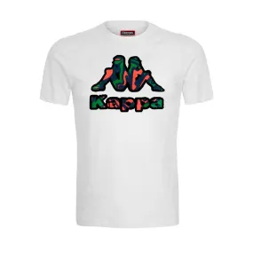 KAPPA CAMISETA Hombre FIORO 351136W BLANCO